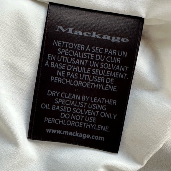 MACKAGE Baya Leather Biker Jacket - Picture 6 of 10